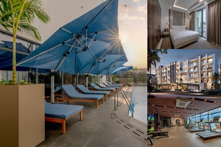 The Pelican Hotel Cantonments Accra photo collage