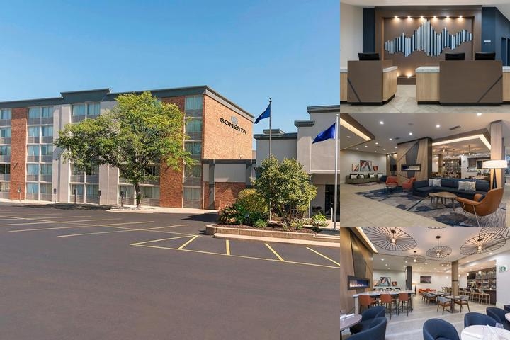 The Center Hotel Grand Rapids Airport photo collage