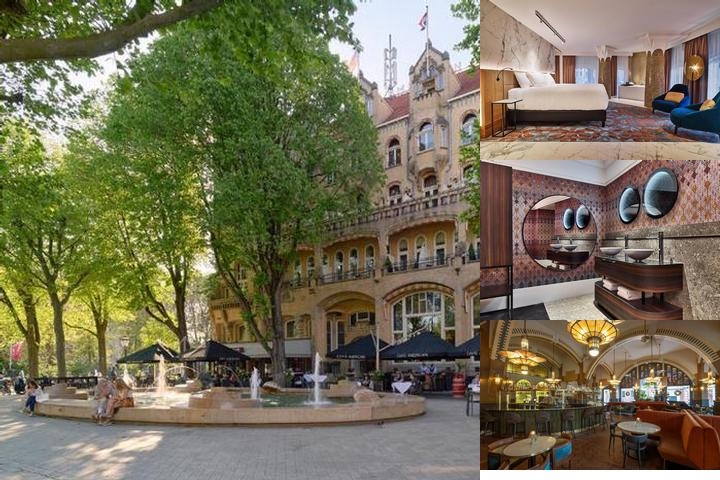 Clayton Hotel Amsterdam American photo collage
