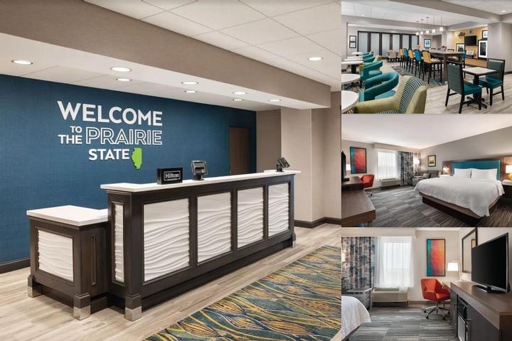 Hampton Inn Champaign Southwest photo collage