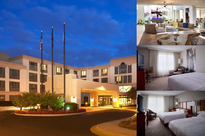 Detroit Metro Airport Marriott photo collage