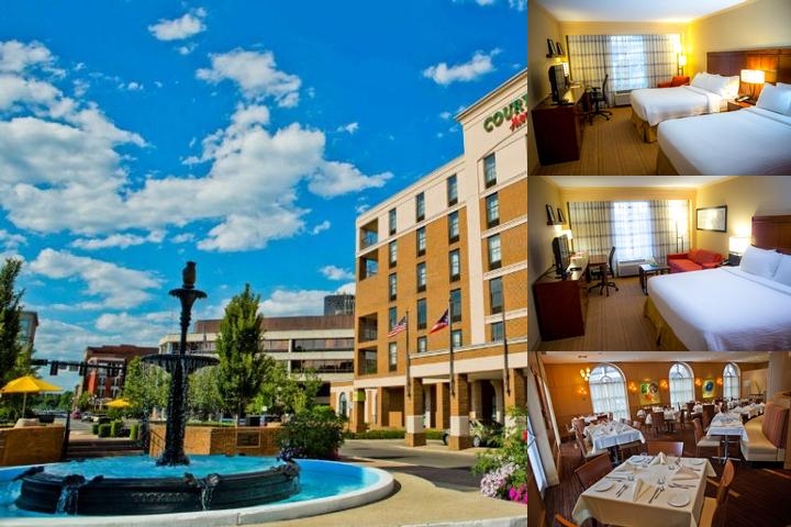 Courtyard Springfield Downtown photo collage