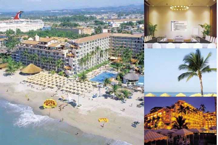 Crown Paradise Golden Puerto Vallarta photo collage