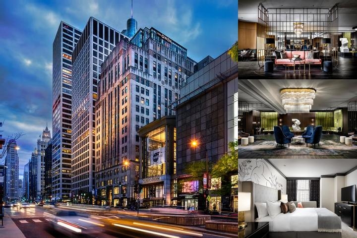The Gwen a Luxury Collection Hotel Michigan Avenue Chicago photo collage