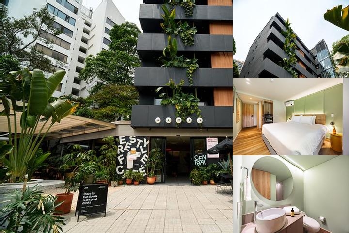 The Somos Central Hotel photo collage