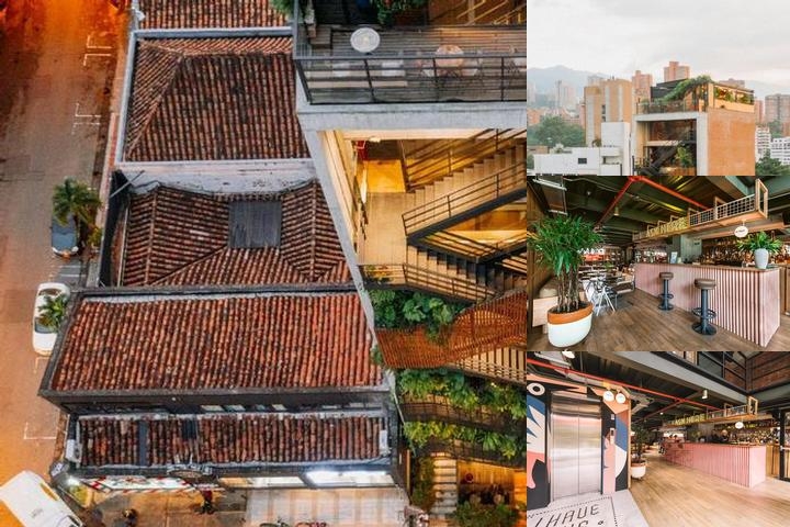 The Somos Beats Hotel & Rooftop photo collage