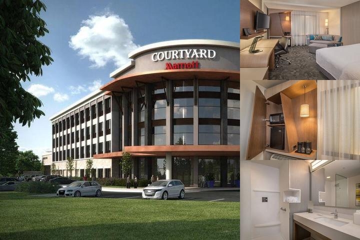 Courtyard Austin Pflugerville photo collage