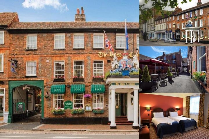 Uno Rose & Crown Hotel Tonbridge photo collage