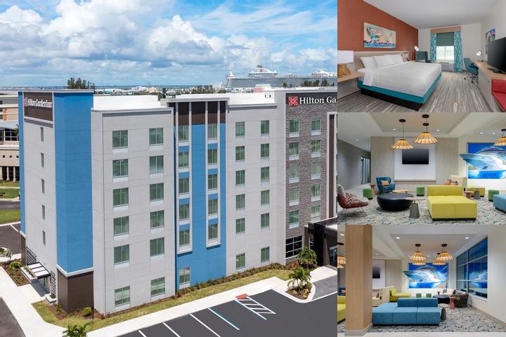 Hilton Garden Inn Cape Canaveral Near Cocoa Beach photo collage