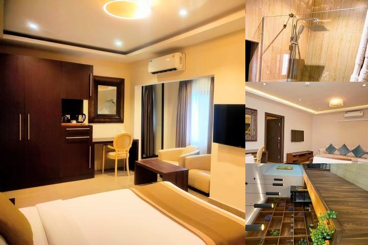 The Cabin Hotel photo collage