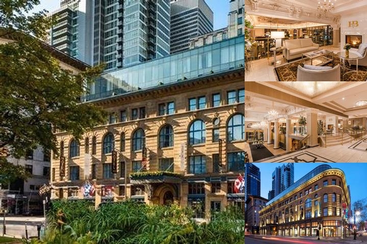 Hotel Birks Montreal photo collage