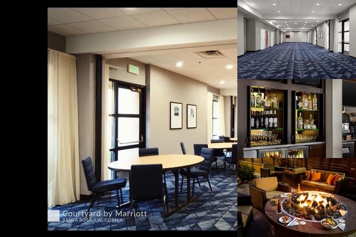 Courtyard Marriott Santa Rosa photo collage