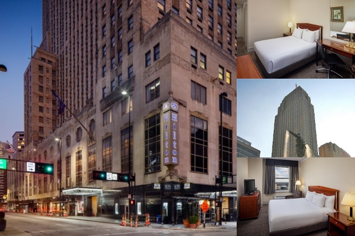 Hilton Cincinnati Netherland Plaza photo collage