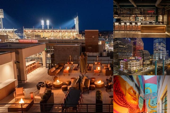 Moxy Cincinnati Downtown photo collage
