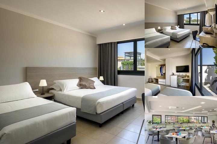 Simon Hotel Aprilia photo collage