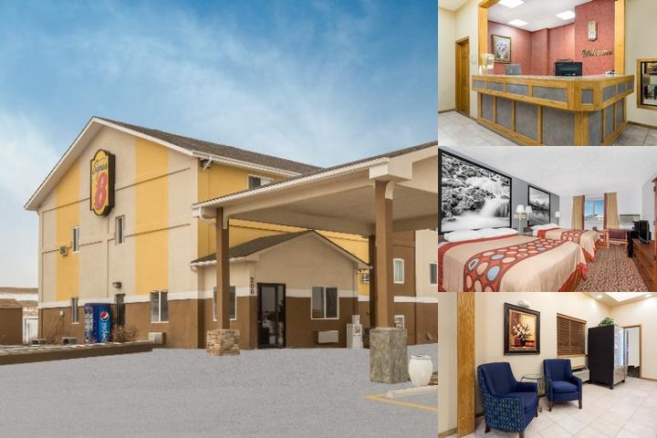 Super 8 photo collage