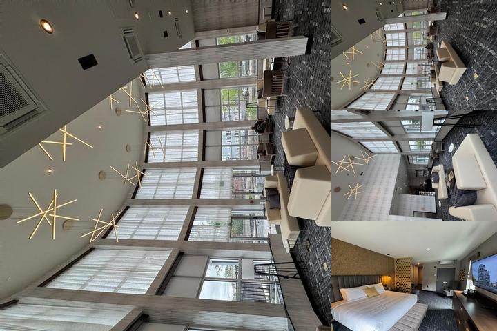 Beacon Suites Hotel Porter Square Somerville Boston photo collage