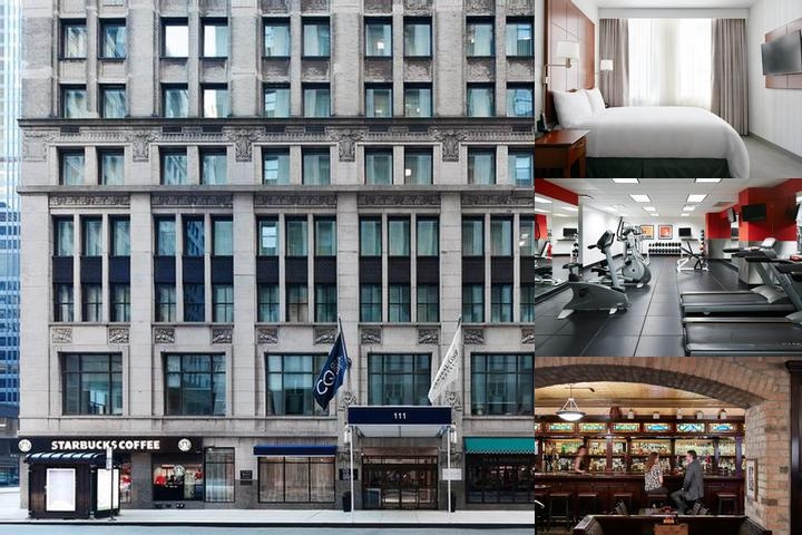 Club Quarters Hotel Central Loop Chicago photo collage