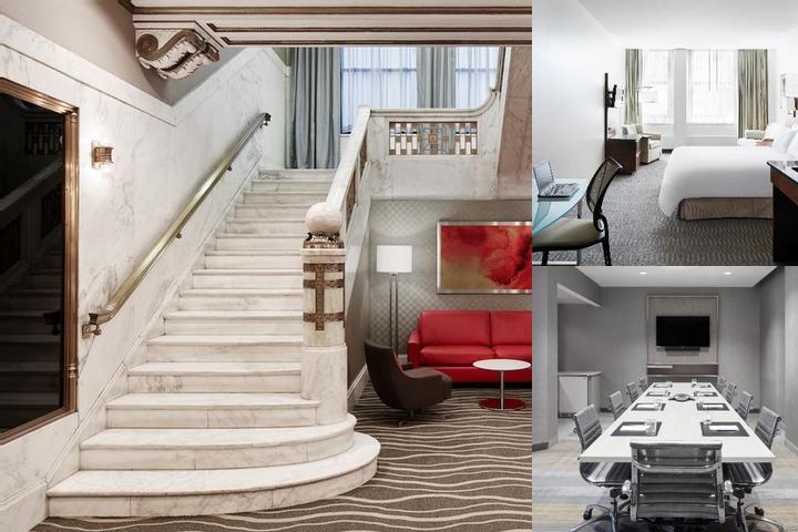 Club Quarters Hotel Wacker at Michigan photo collage
