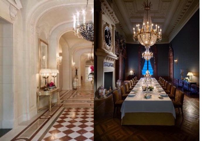 Shangri La Paris photo collage