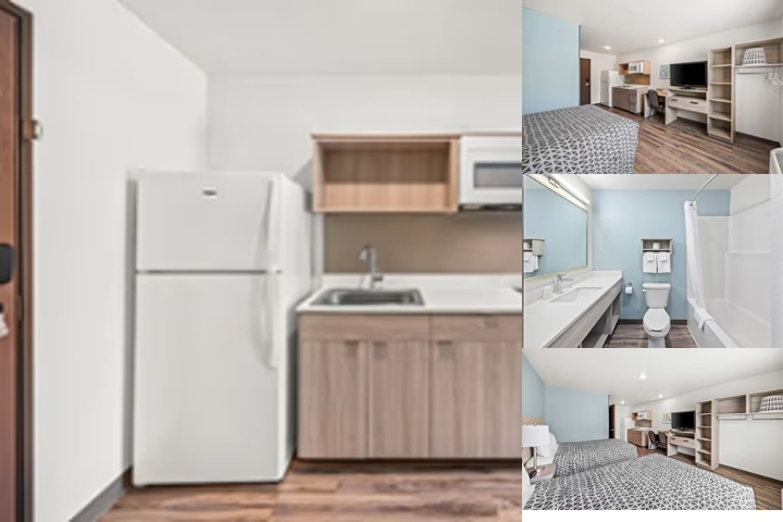 Woodspring Suites Jackson Hub City photo collage