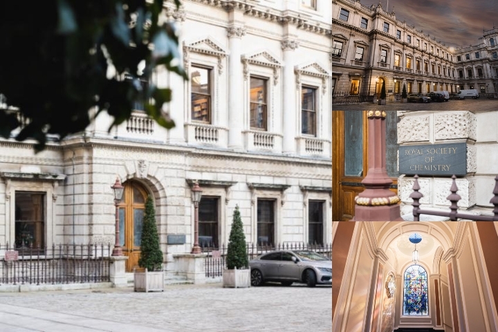 Royal Society of Chemistry Burlington House photo collage