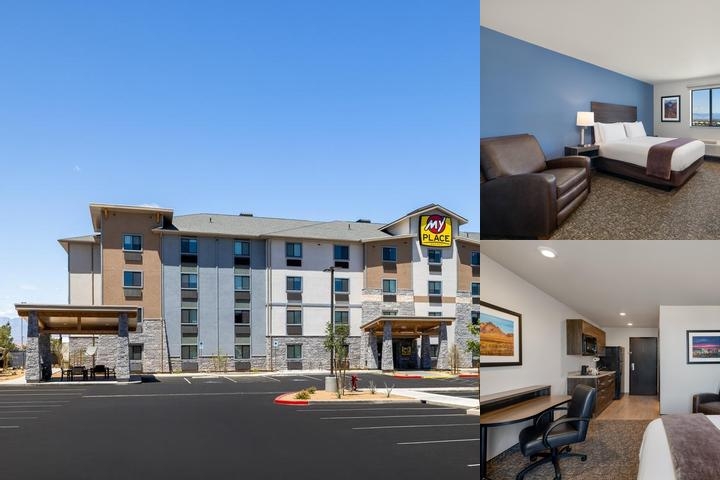 My Place Hotel Las Vegas South Henderson photo collage