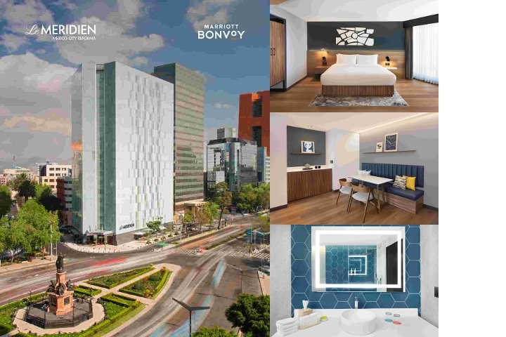 Le Meridien Mexico City Reforma photo collage