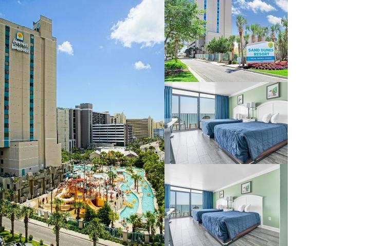 Sands Resorts & Waterpark Myrtle Beach photo collage