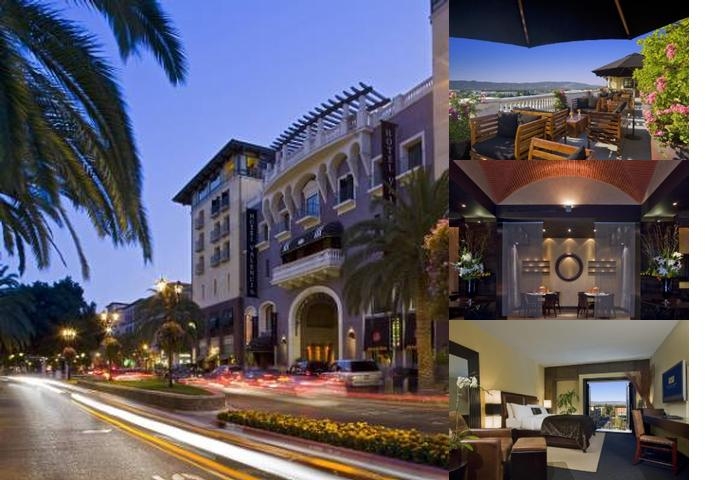 Hotel Valencia Santana Row photo collage