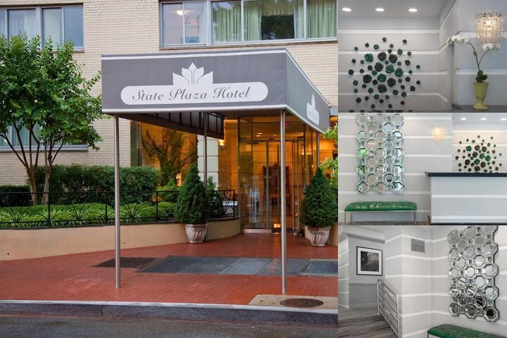 State Plaza Hotel photo collage
