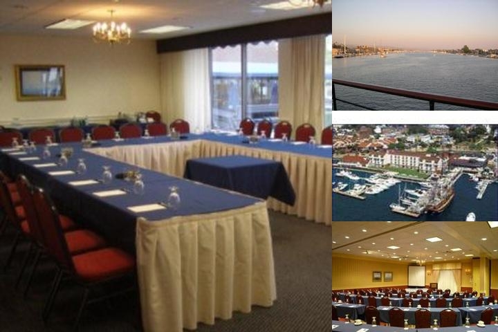 The Newport Harbor Hotel & Marina photo collage