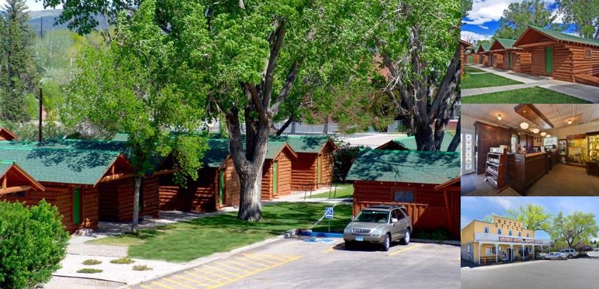Buffalo Bill Village Cabins photo collage