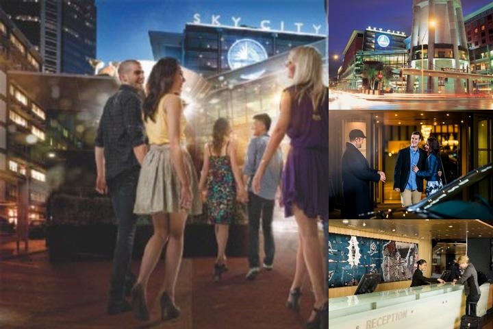 Skycity Grand Hotel photo collage