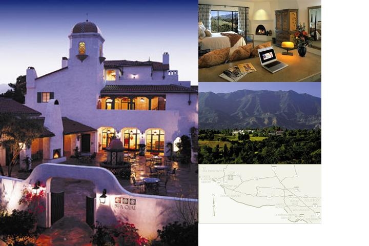 Ojai Valley Inn photo collage