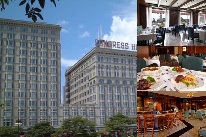 Congress Plaza Hotel photo collage