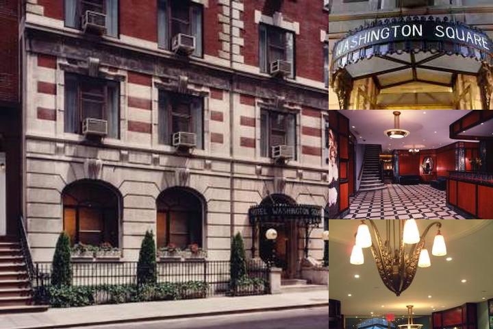 Washington Square Hotel photo collage