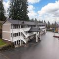 Exterior of Basecamp Puyallup a Travelodge by Wyndham