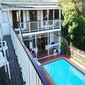Exterior of Bluesky Backpacker Lodge
