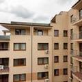 Exterior of Corvin Plaza Apartments & Suites
