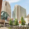 Exterior of Embassy Suites by Hilton Indianapolis Downtown