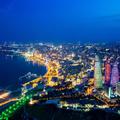Exterior of Fairmont Baku - Flame Towers