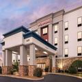 Exterior of Hampton Inn Dayton South