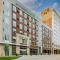 Exterior of Holiday Inn & Suites Express Downtown Lincoln