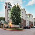 Exterior of HomeTowne Studios & Suites by Red Roof Bentonville