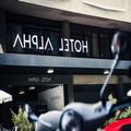 Exterior of Hotel Alpha