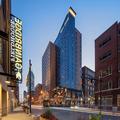 Exterior of Hyatt Place & Hyatt House Indianapolis Downtown