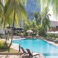 Exterior of New World Makati Hotel