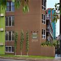 Exterior of Nuvo Hotel Suites