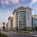 Exterior of Radisson Blu Hotel, Dubai Media City